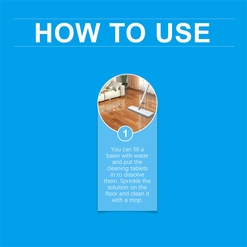 💧Cleaning tool💧Effervescent Floor Cleaning Tablets
