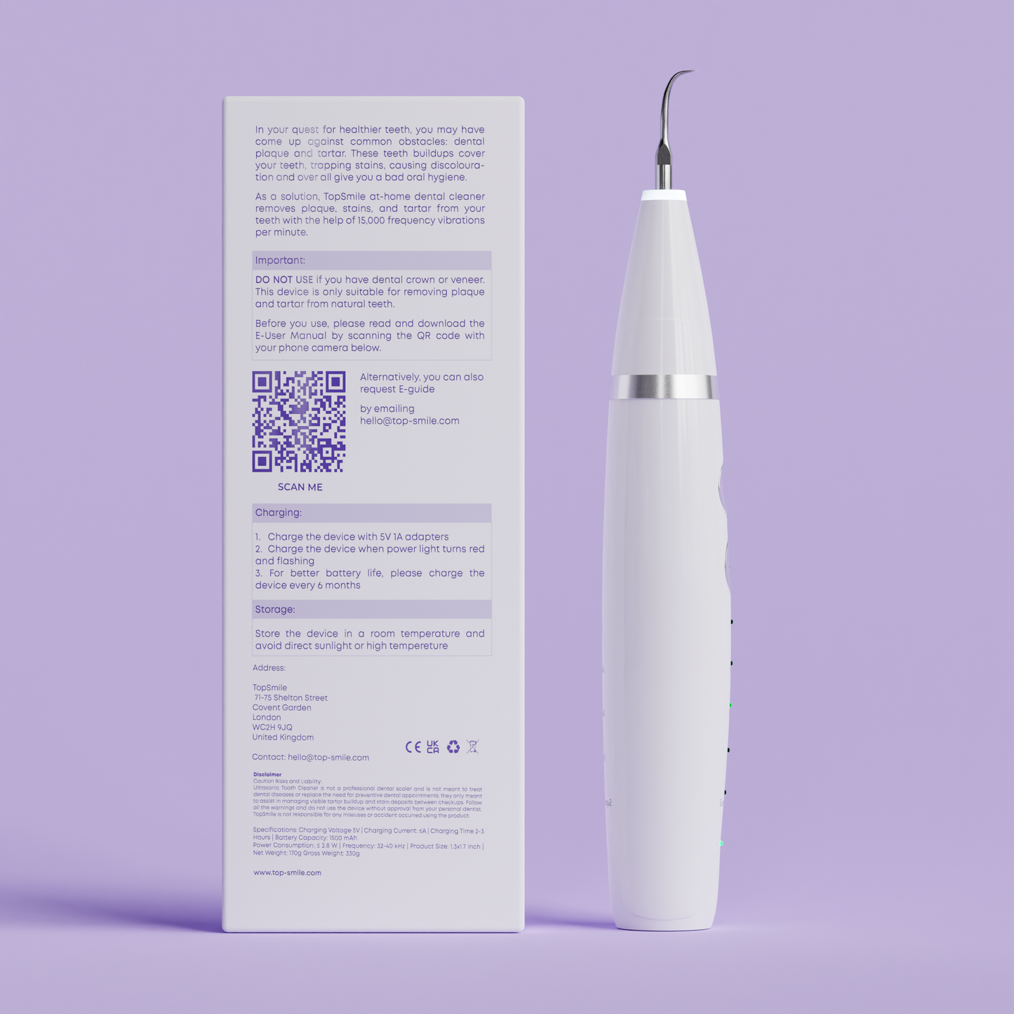 🎁Ends Today: 50% OFF! 🏆Ultrasonic Tooth Cleaner - Remove Plaque & Stains at Home
